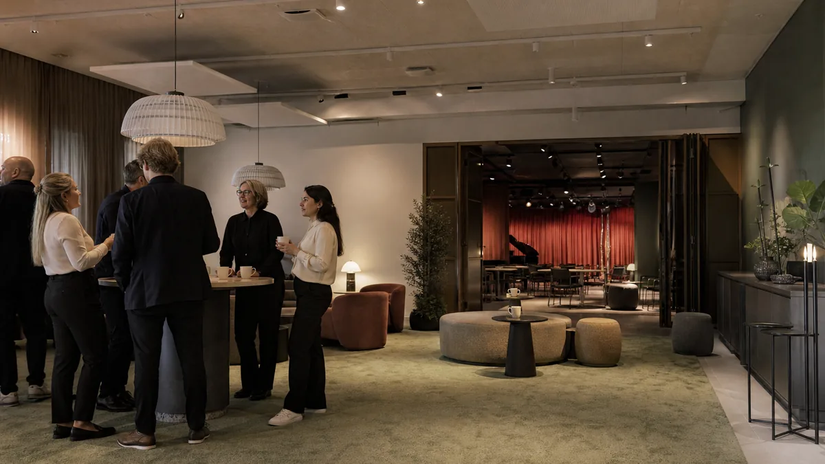 Corporate casino visits represented in an editorial Helsinki visitor image