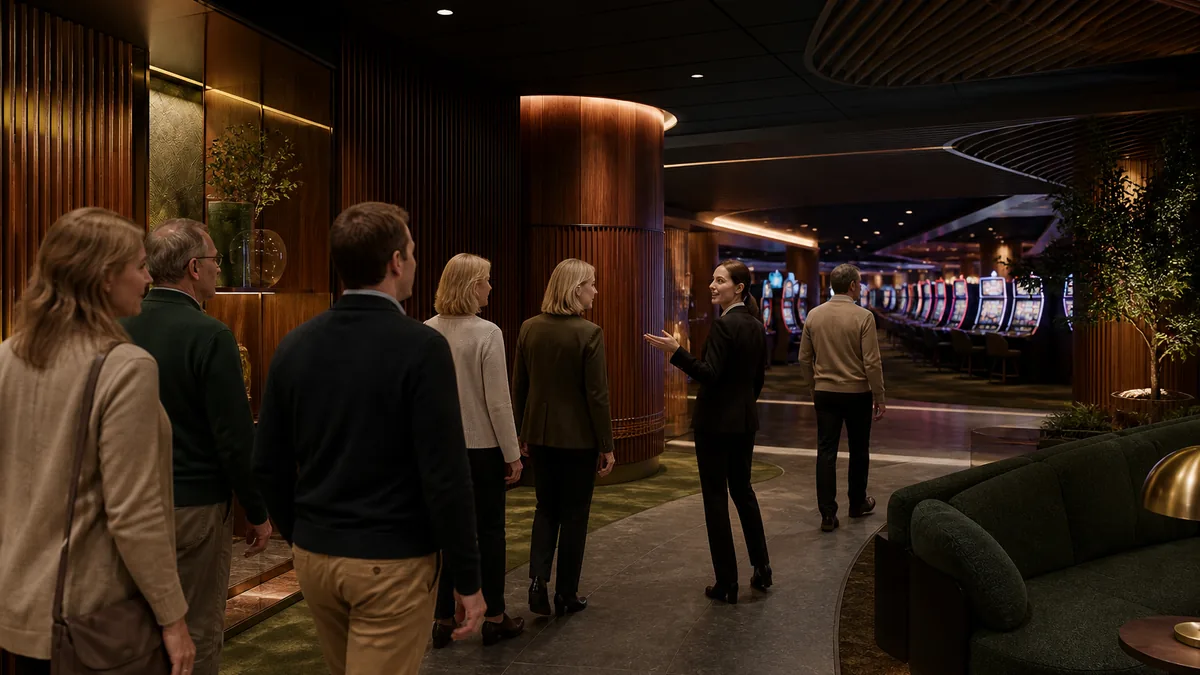 How the tour works represented in an editorial Helsinki visitor image
